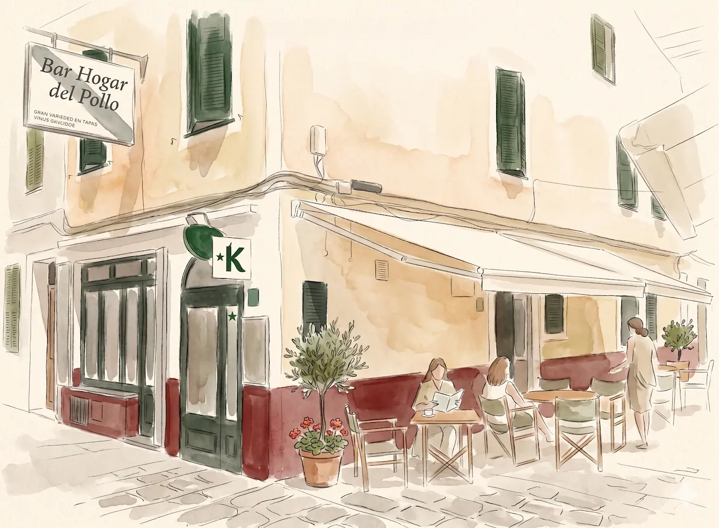 Foto de Hogar de Pollo, en el casco antiguo de Ciutadella de Menorca.